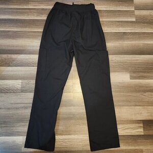 Black scrub pants